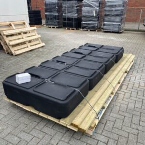 Materialen aanschaf voor bouwen steiger