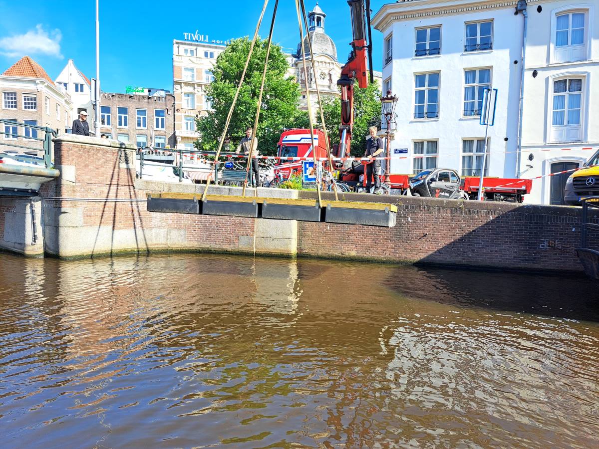 laden en lossen terras amsterdam